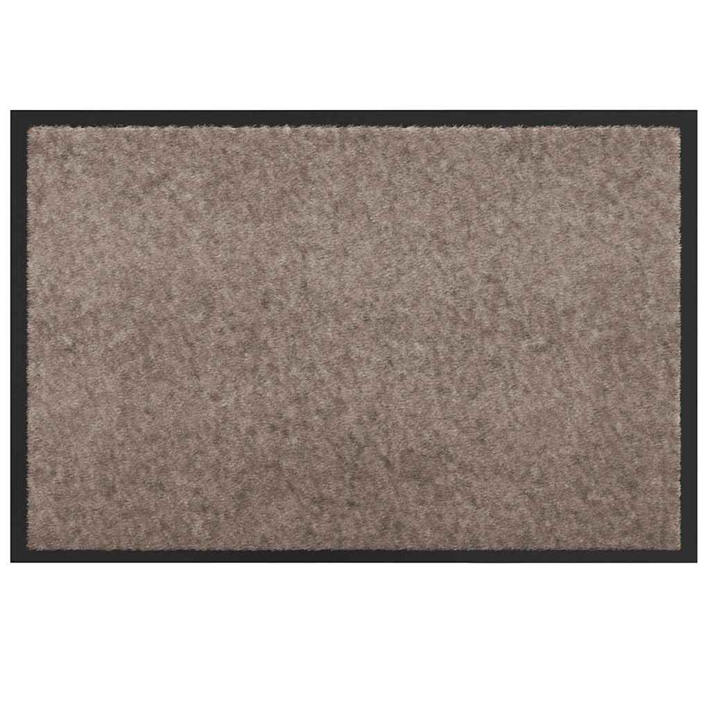 Dørmatte Beige 40 x 60 cm Teddy-stoff