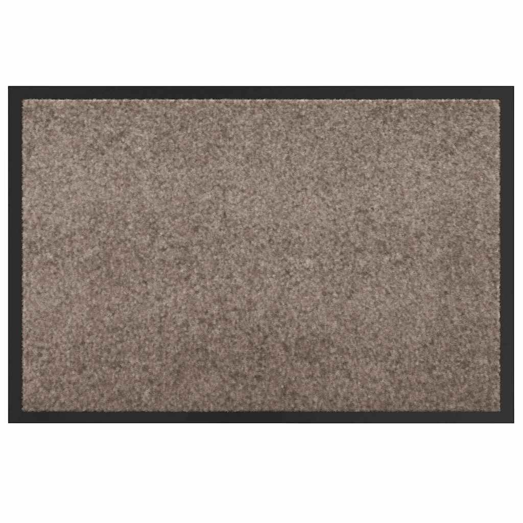 Dørmatte Beige 80 x 120 cm Teddy-stoff