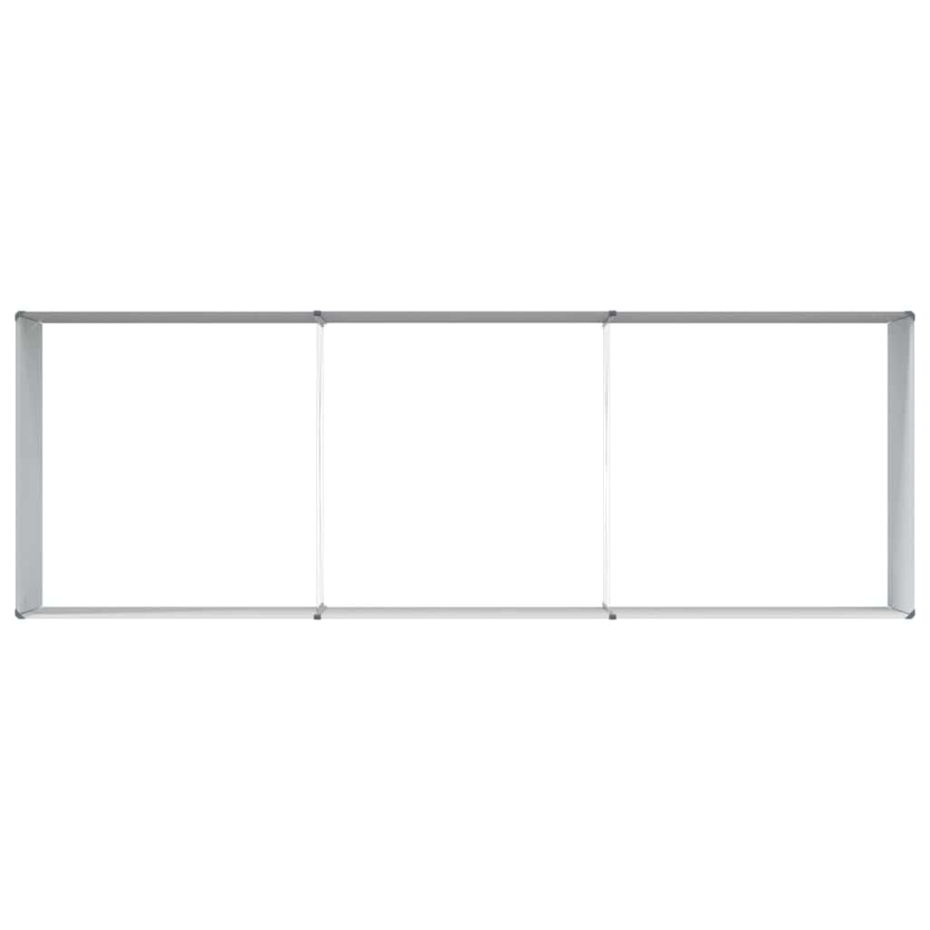 Høybed Lys Brun 290 x 100 x 68 cm Galvanisert Stål