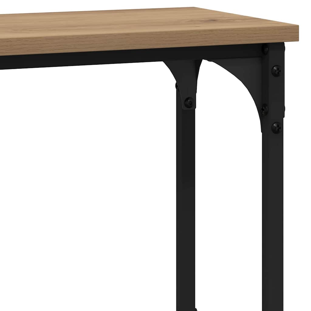 Konsollbord artisan eik 100 x 22.5 x 75 cm Konstruert tre