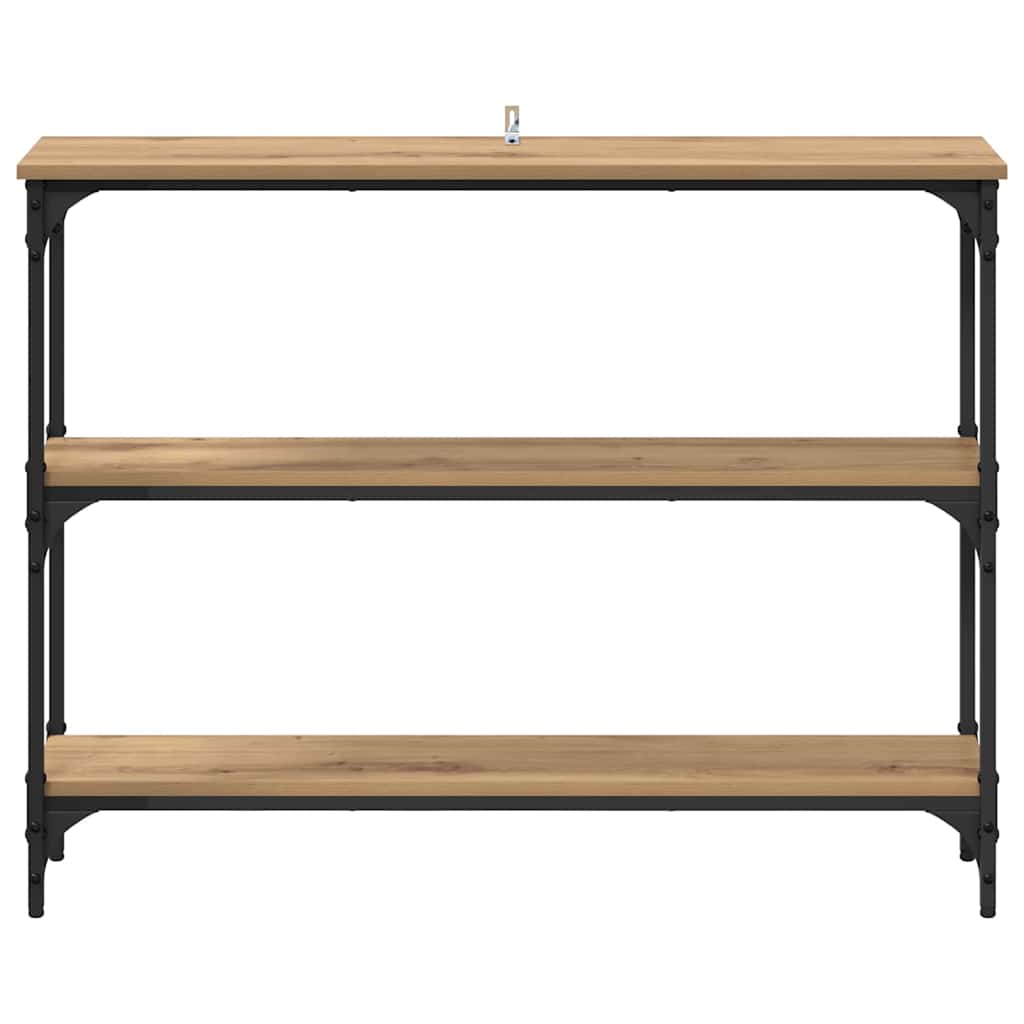 Konsollbord artisan eik 100 x 22.5 x 75 cm Konstruert tre