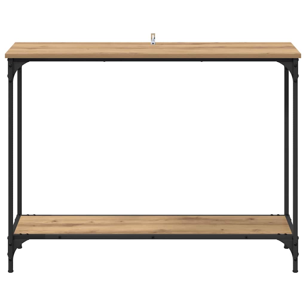 Konsollbord artisan eik 101 x 30.5 x 75 cm Konstruert tre