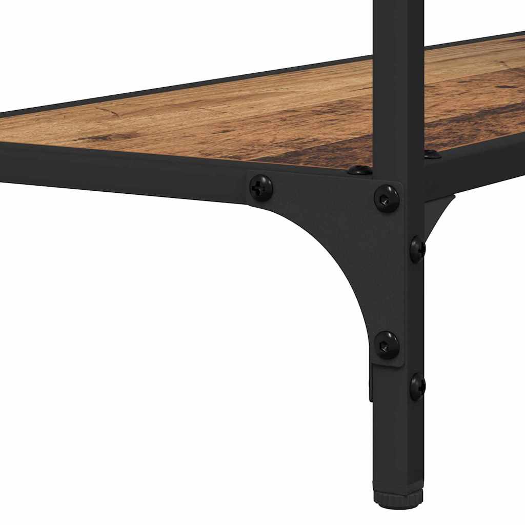 Konsollbord Gammelt tre 75 x 30.5 x 75 cm Konstruert tre