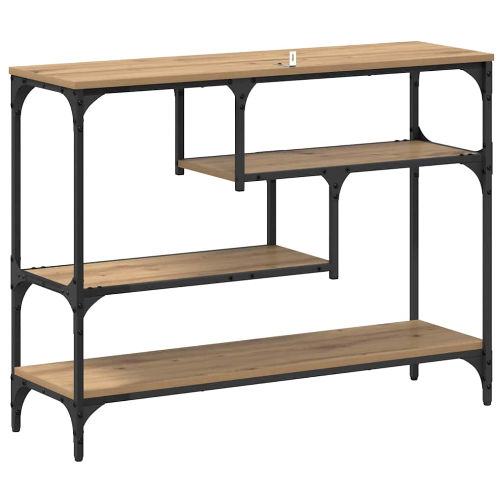 Konsollbord artisan eik 100 x 30 x 75 cm Konstruert tre