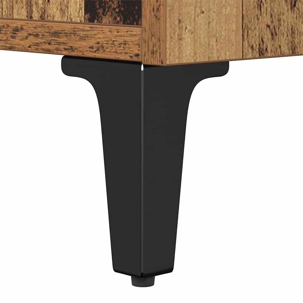 Nattbordskap Gammelt tre 40 x 35 x 47.5 cm Konstruert tre