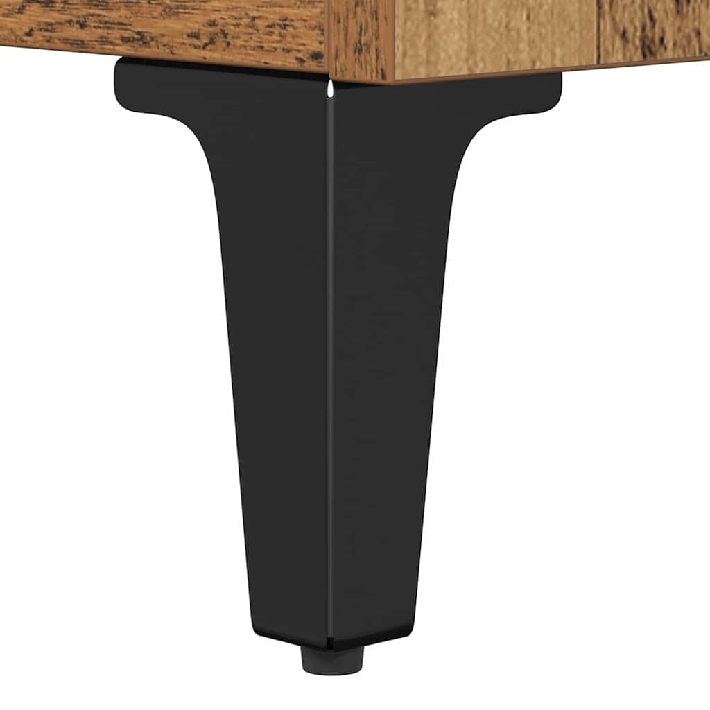 Nattbordskap Gammelt tre 40 x 40 x 66 cm Konstruert tre