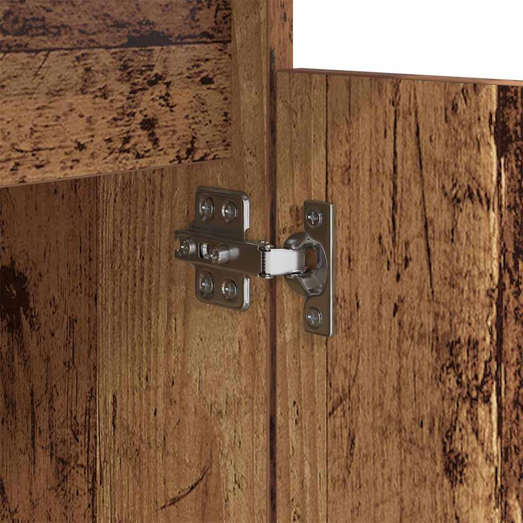 Nattbordskap Gammelt tre 40 x 35 x 70 cm Konstruert tre