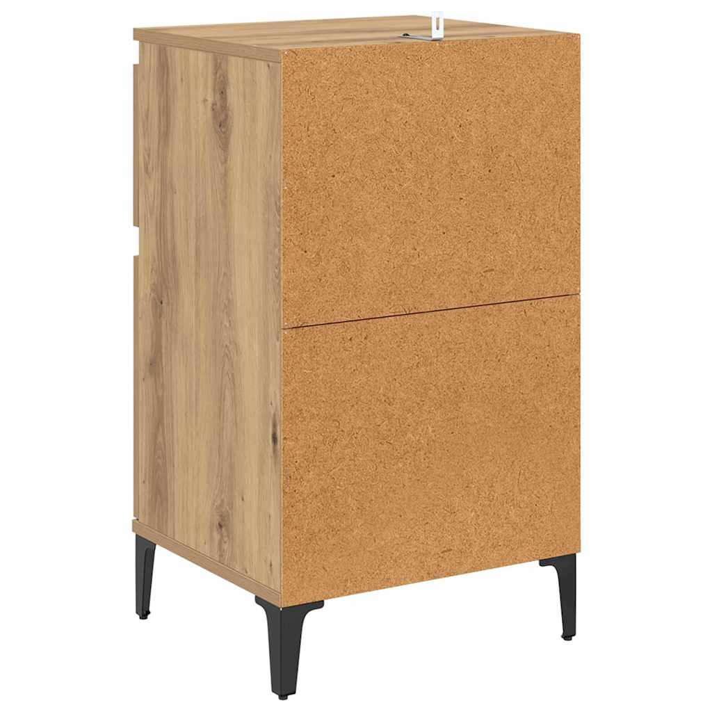 Nattbordskap artisan eik 40 x 35 x 70 cm Konstruert tre