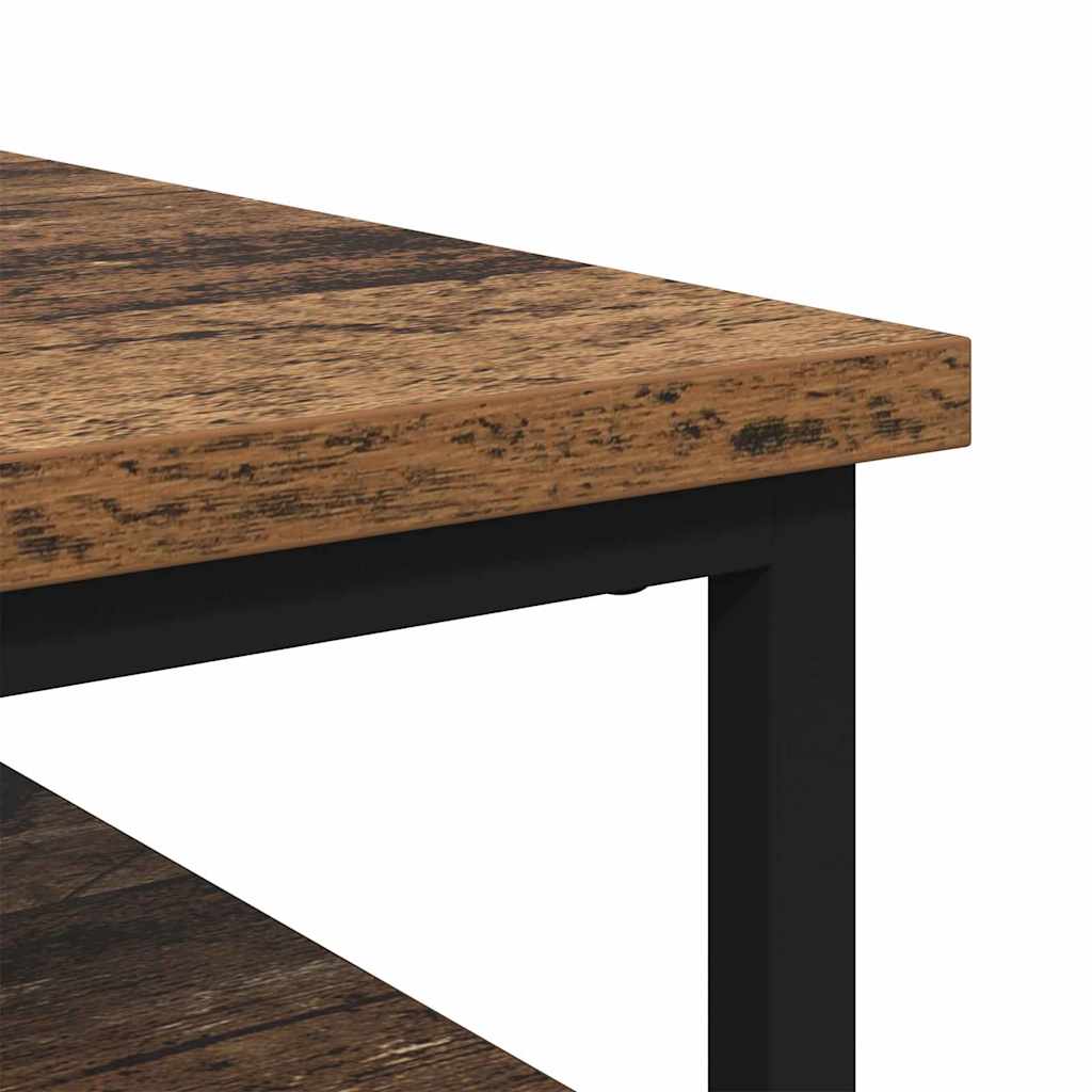 Nattbordskap 2 pcs Gammelt tre 40 x 42 x 60cm Konstruert tre