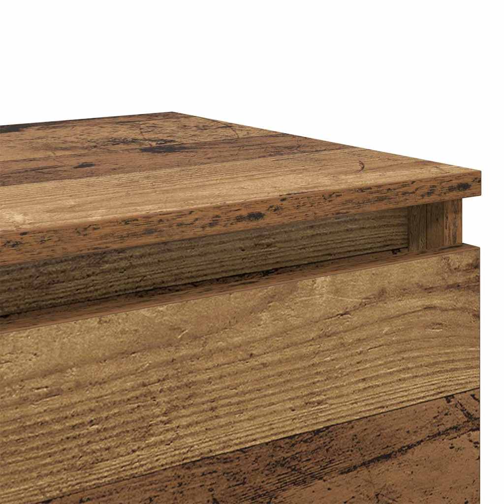 Nattbordskap Gammelt tre 40 x 35 x 50 cm Konstruert tre