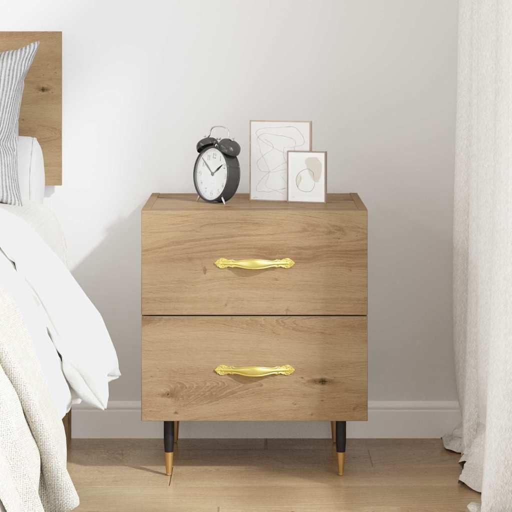Nattbordskap artisan eik 40 x 35 x 47.5 cm Konstruert tre