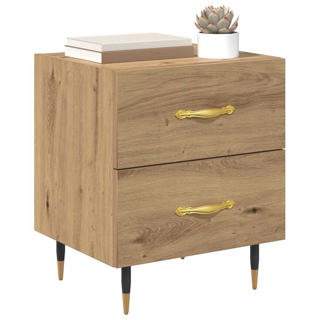 Nattbordskap artisan eik 40 x 35 x 47.5 cm Konstruert tre