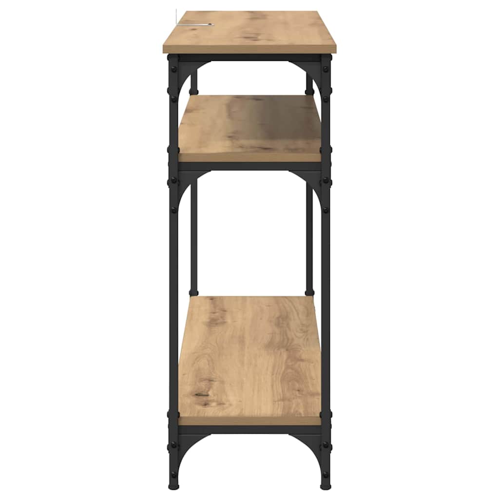 Konsollbord Artisan Eik 100 x 29 x 75 cm Konstruert tre