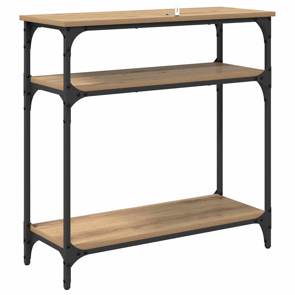 Konsollbord Artisan Eik 75 x 29 x 75 cm Konstruert tre