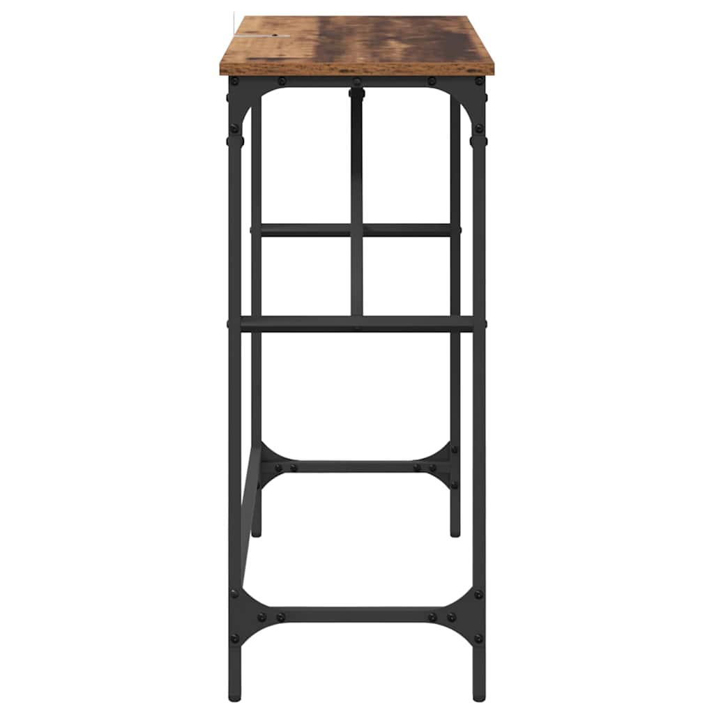 Konsollbord Gammelt tre 75 x 32 x 75 cm Konstruert tre