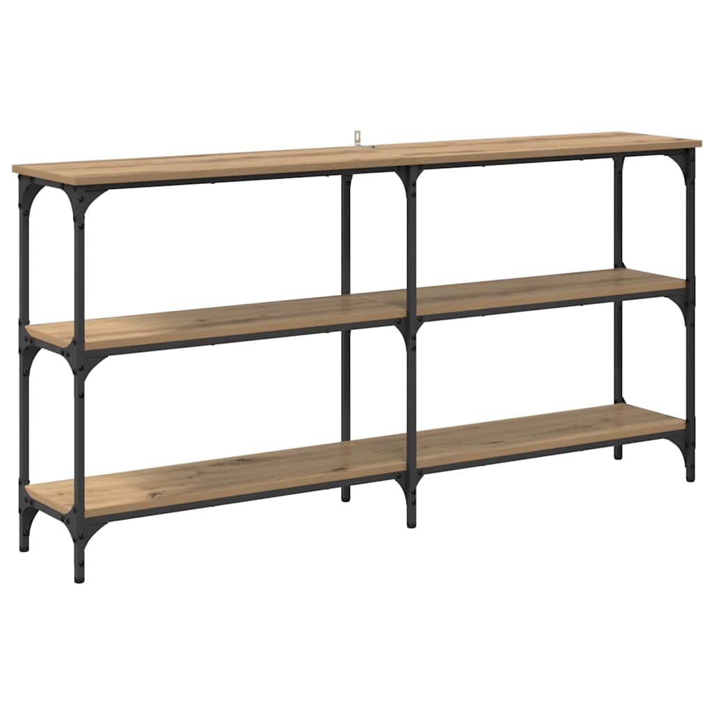 Konsollbord Artisan Eik 150 x 29 x 75 cm Ingeniørtre og metall