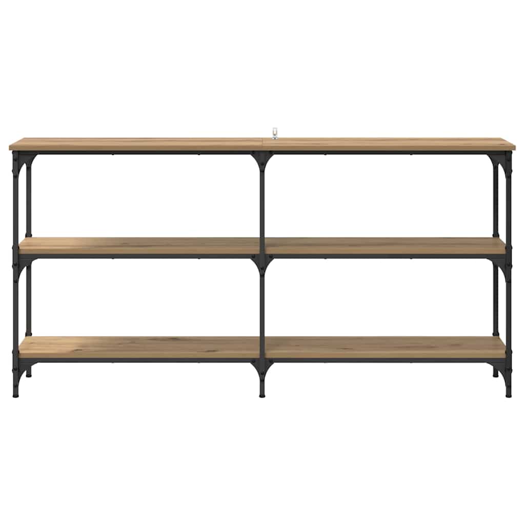 Konsollbord Artisan Eik 150 x 29 x 75 cm Ingeniørtre og metall