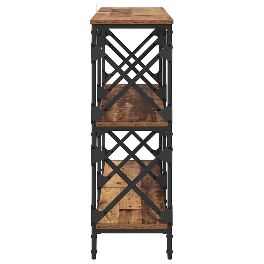 Konsollbord Gamle tre 100 x 28 x 80,5 cm Konstruert tre