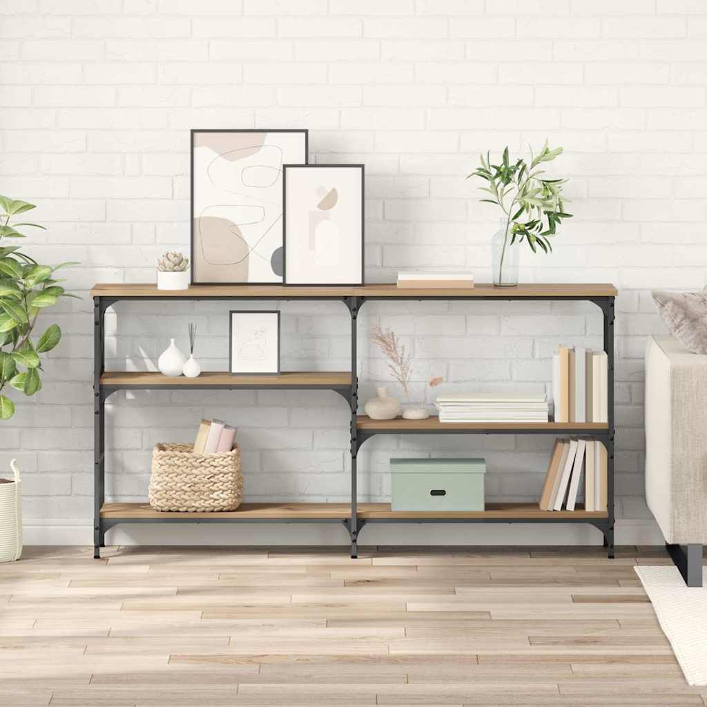 Konsollbord artisan eik 150 x 29 x 76.5 cm Konstruert tre