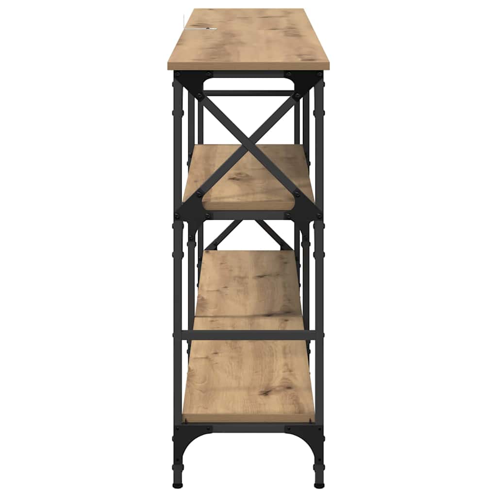 Konsollbord artisan eik 150 x 29 x 76.5 cm Konstruert tre