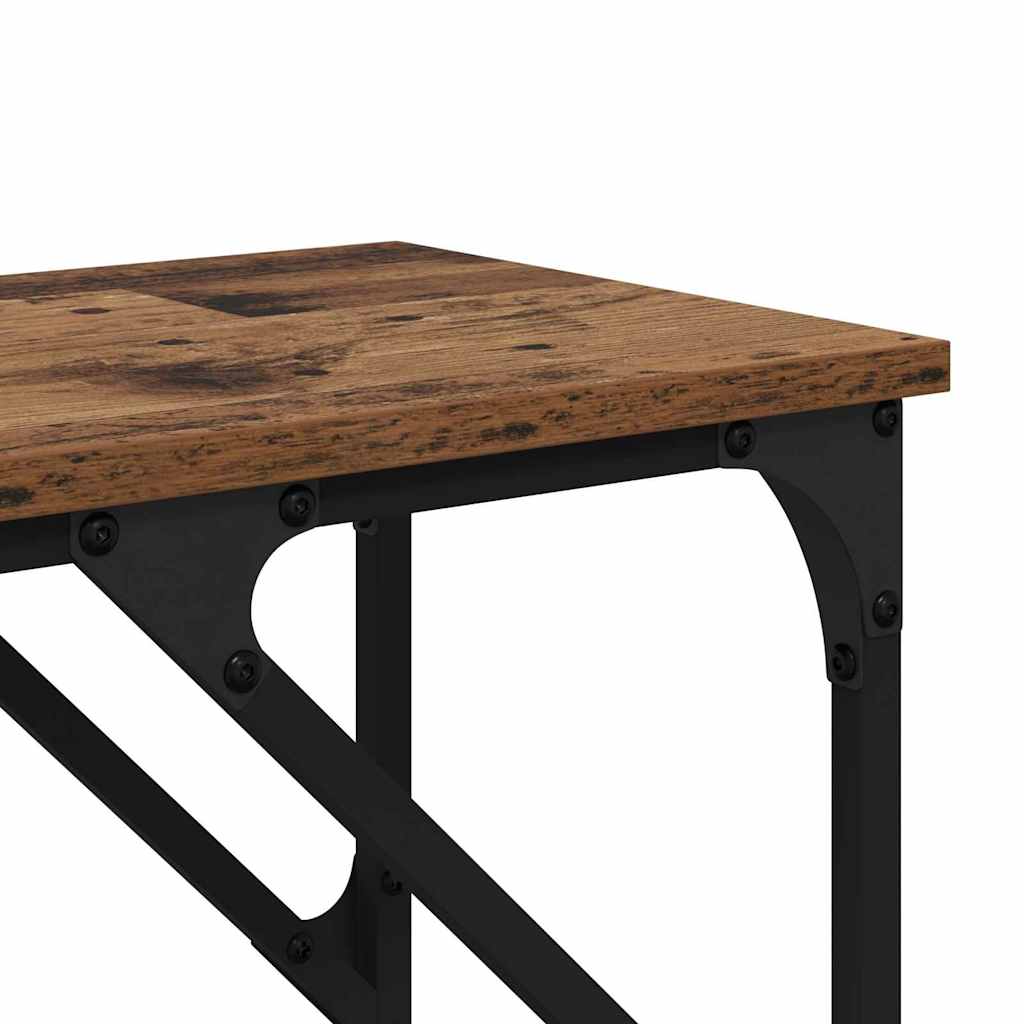 Konsollbord Gammelt tre 180 x 29 x 75 cm Konstruert tre