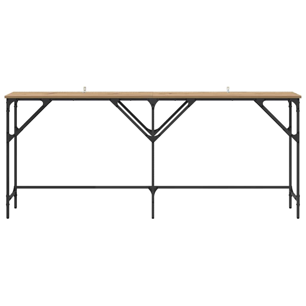 Konsollbord artisan eik 180 x 29 x 75 cm Konstruert tre