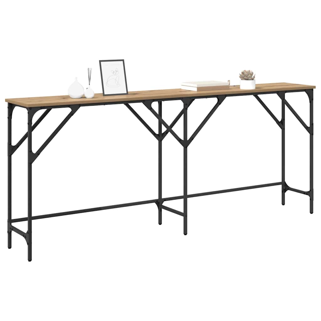 Konsollbord artisan eik 180 x 29 x 75 cm Konstruert tre