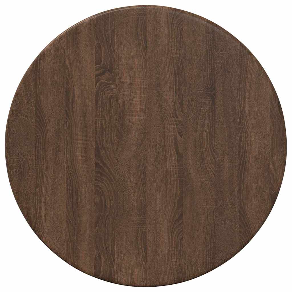 Bordplate brun eik 30 x 30 x 1.5 cm Konstruert tre