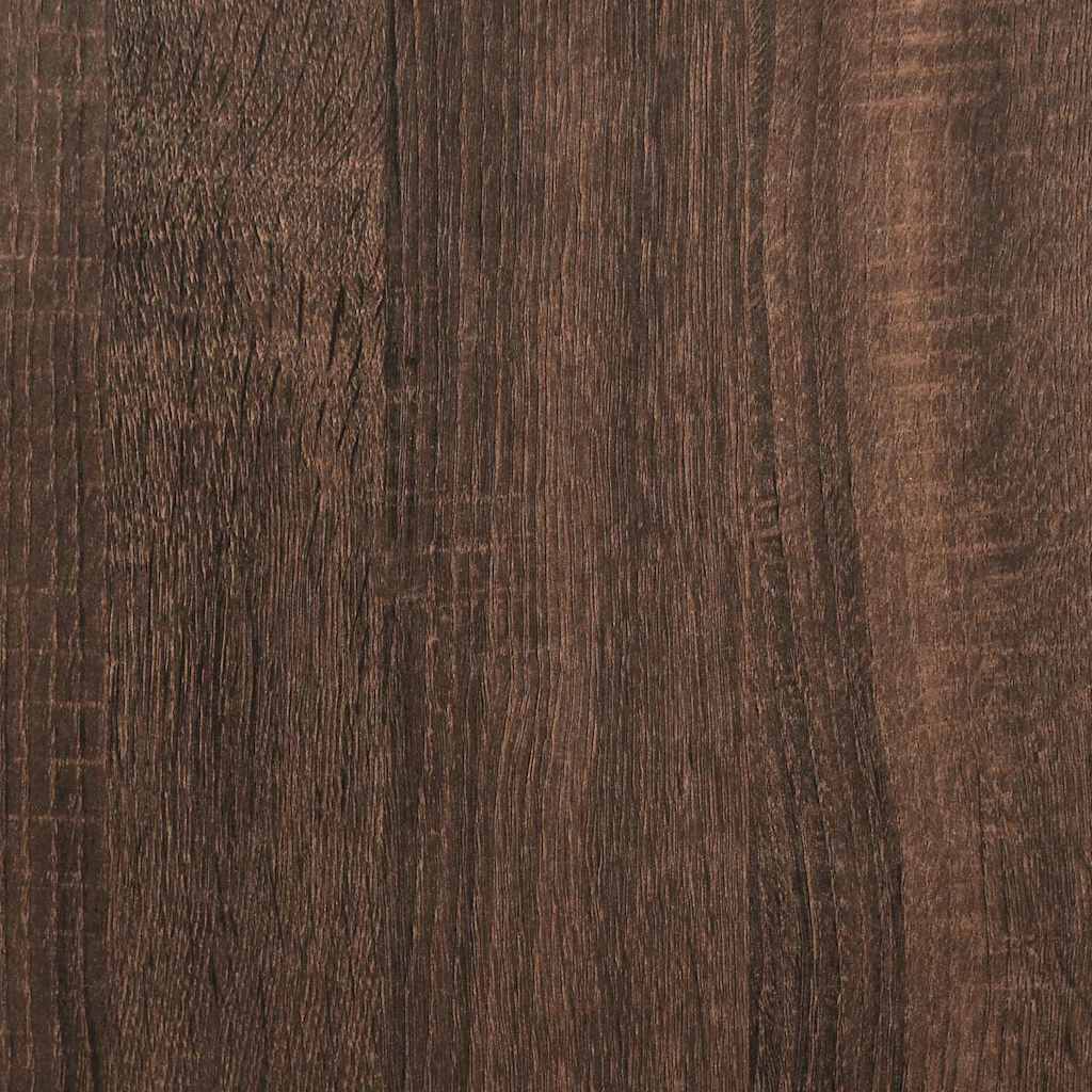 Bordplate brun eik 30 x 30 x 1.5 cm Konstruert tre