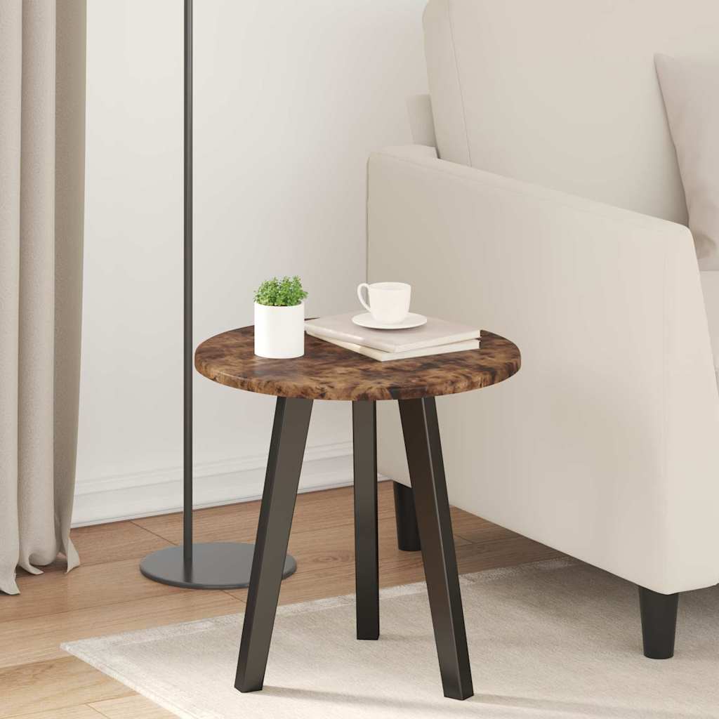 Bordplate Røkt eik 40 x 40 x 1.5 cm Konstruert tre