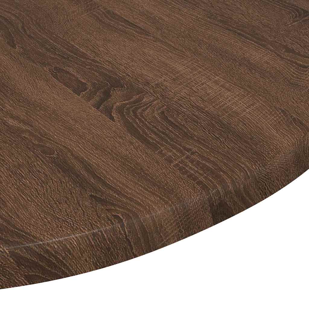 Bordplate brun eik 50 x 50 x 1.5 cm Konstruert tre