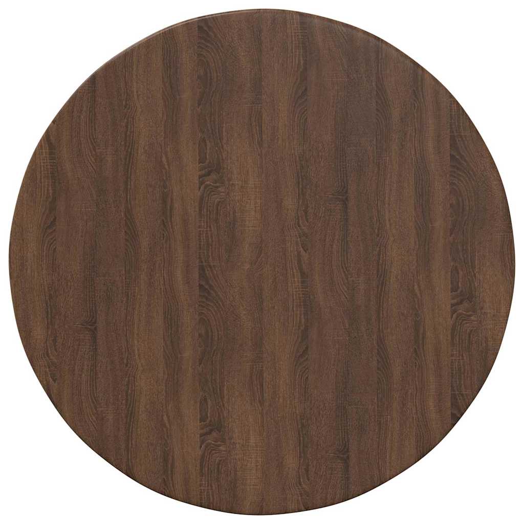 Bordplate brun eik 50 x 50 x 1.5 cm Konstruert tre