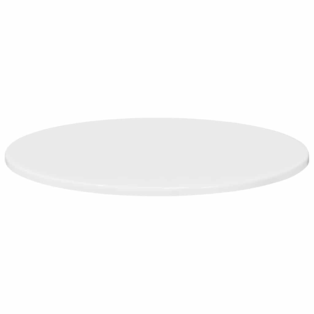 Bordplate Høyglans hvit 60 x 60 x 1.5 cm Konstruert tre