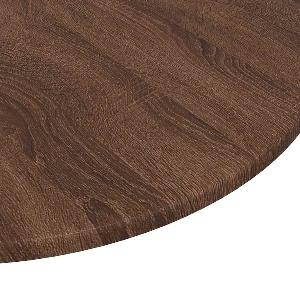 Bordplate brun eik 60 x 60 x 1.5 cm Konstruert tre