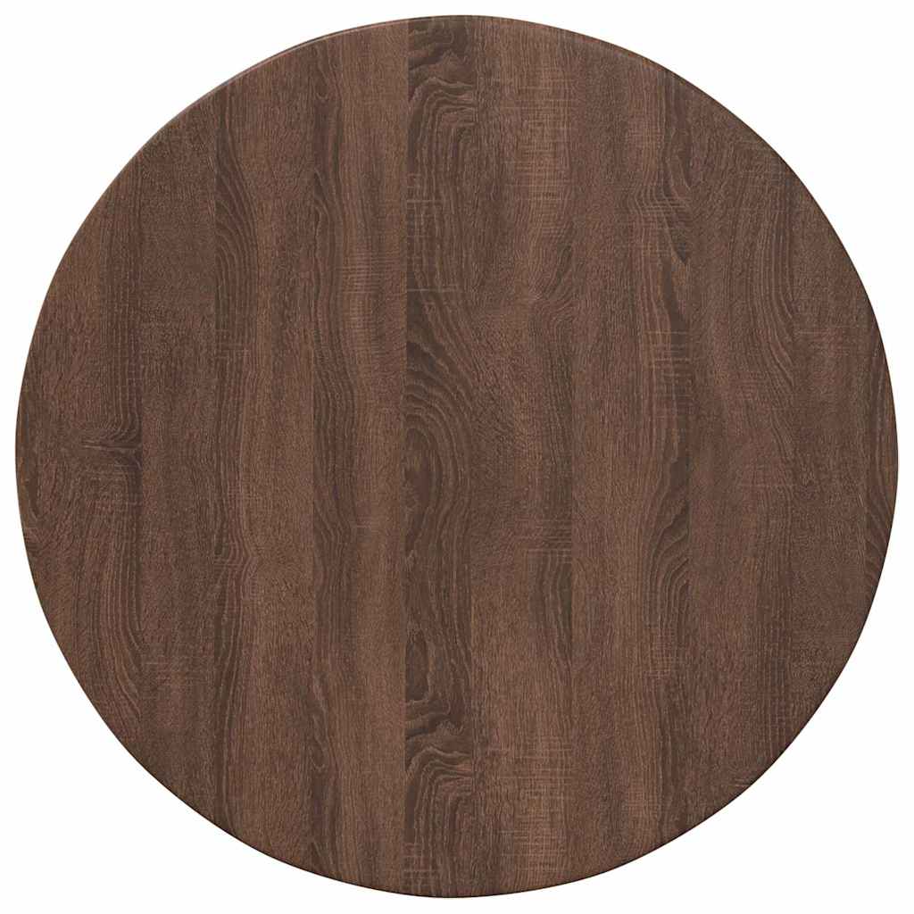 Bordplate brun eik 60 x 60 x 1.5 cm Konstruert tre