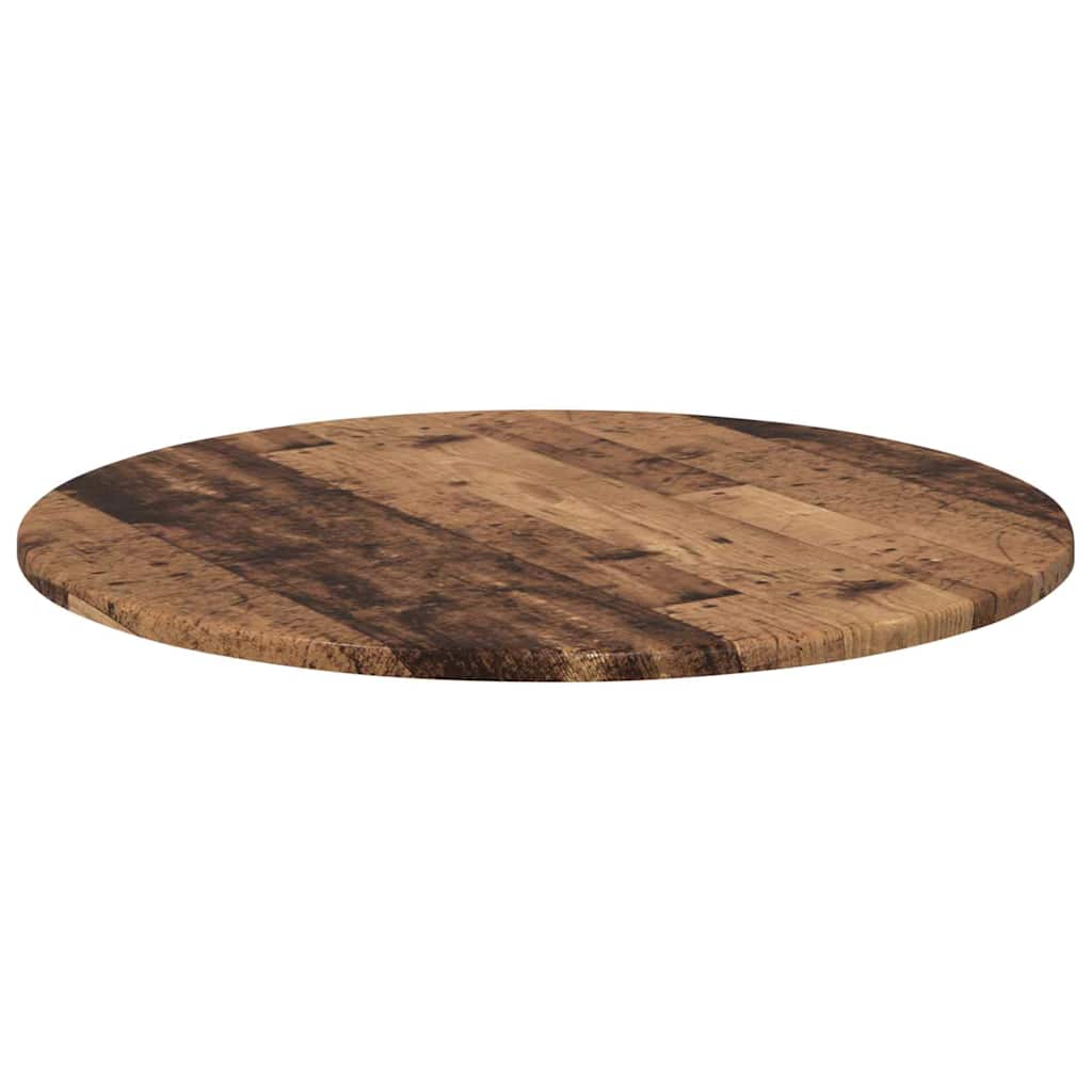 Bordplate Gammelt tre 60 x 60 x 1.5 cm Konstruert tre