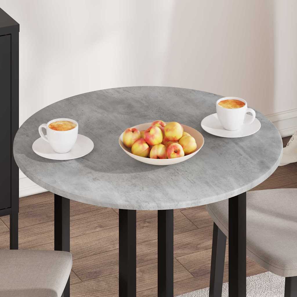Bordplate Betonggrå 70 x 70 x 1.5 cm Konstruert tre