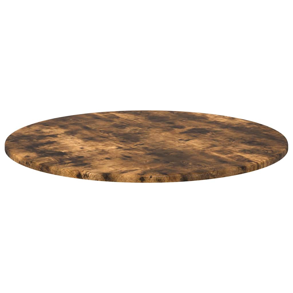 Bordplate Røkt eik 70 x 70 x 1.5 cm Konstruert tre