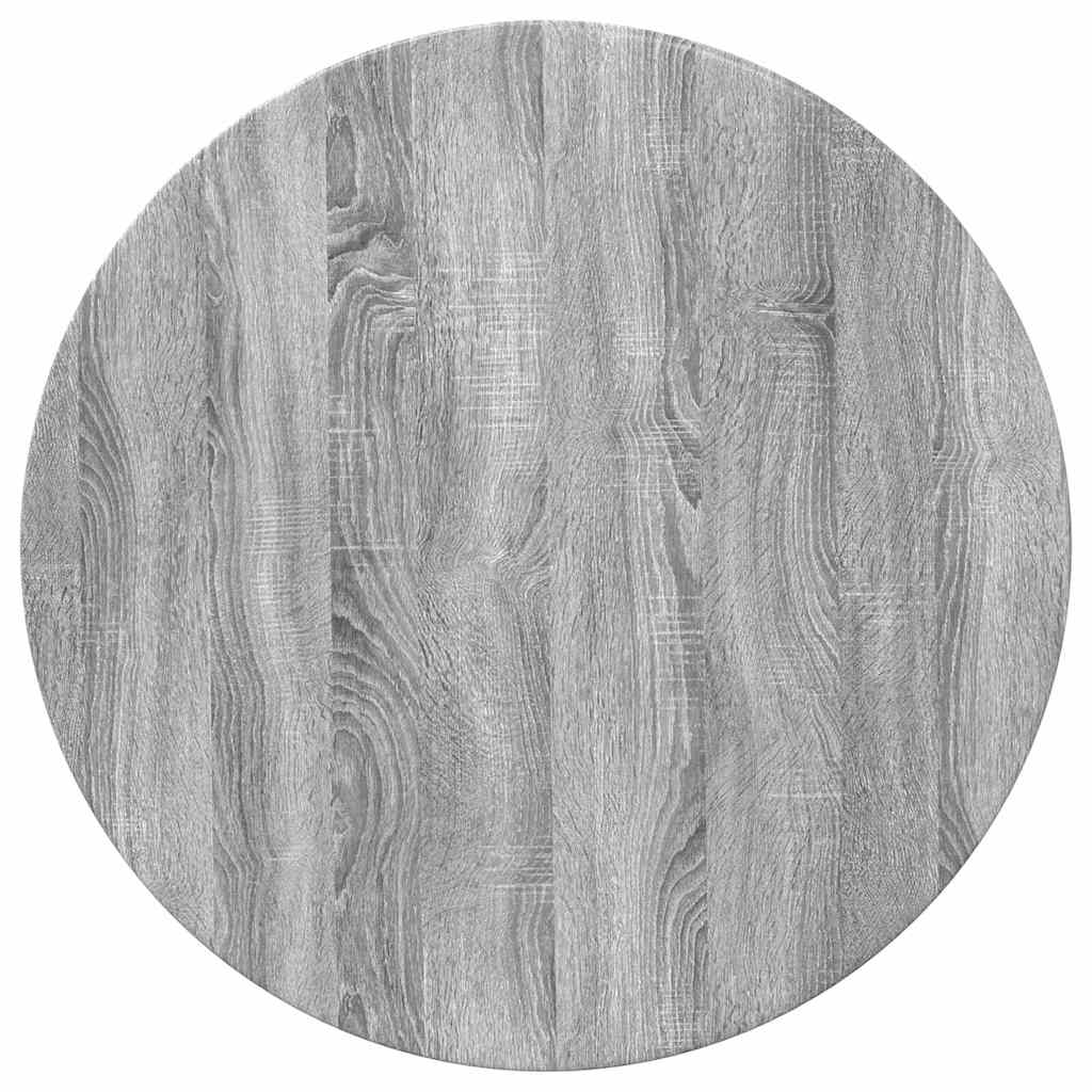 Bordplate Grå sonoma 70 x 70 x 1.5 cm Konstruert tre