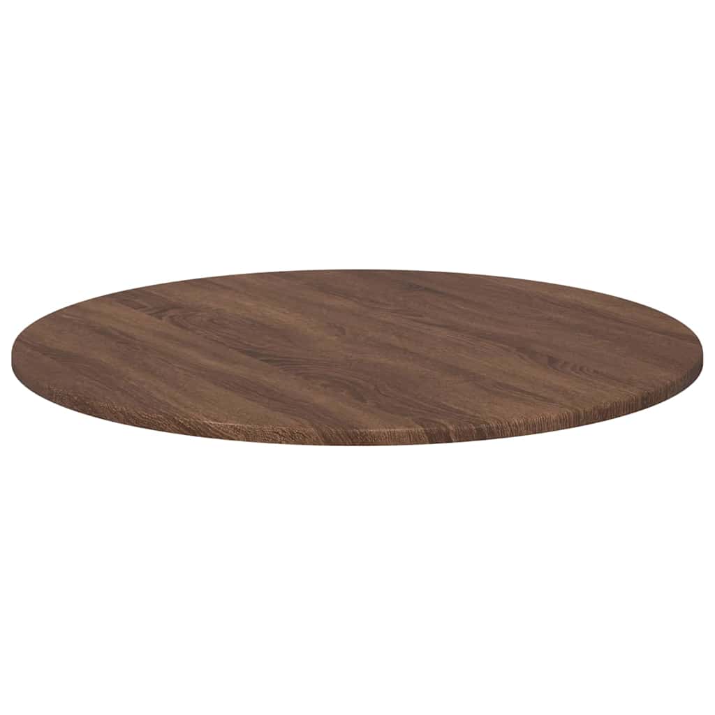 Bordplate brun eik 70 x 70 x 1.5 cm Konstruert tre