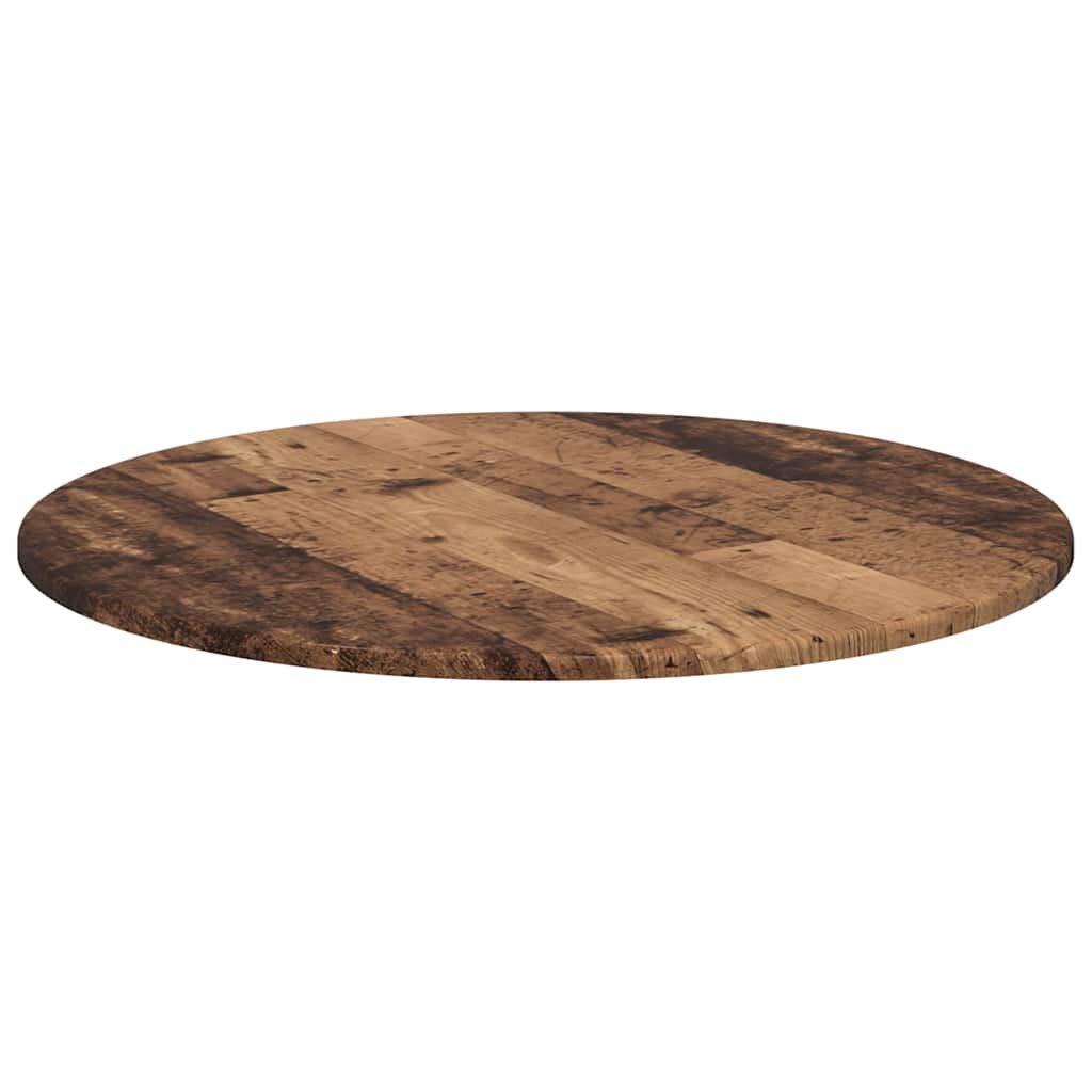 Bordplate Gammelt tre 70 x 70 x 1.5 cm Konstruert tre