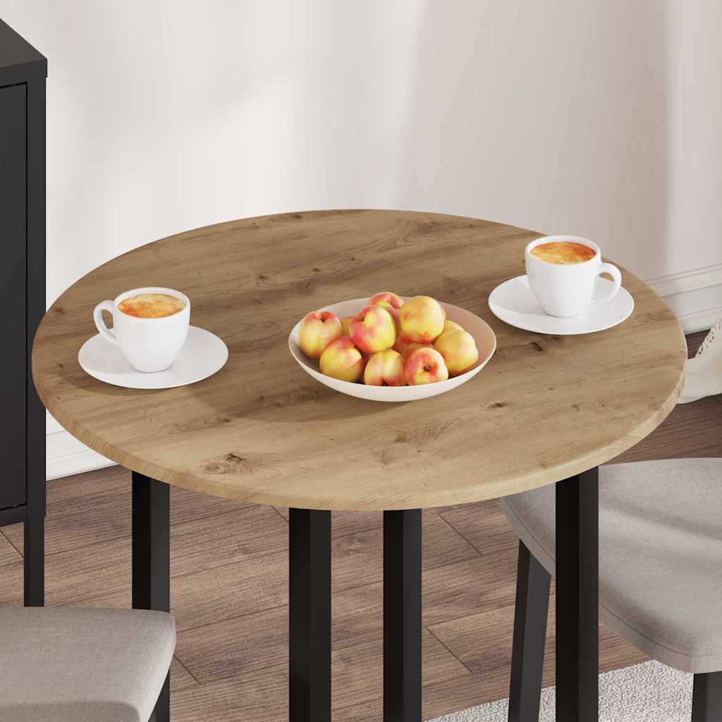 Bordplate artisan eik 70 x 70 x 1.5 cm Konstruert tre