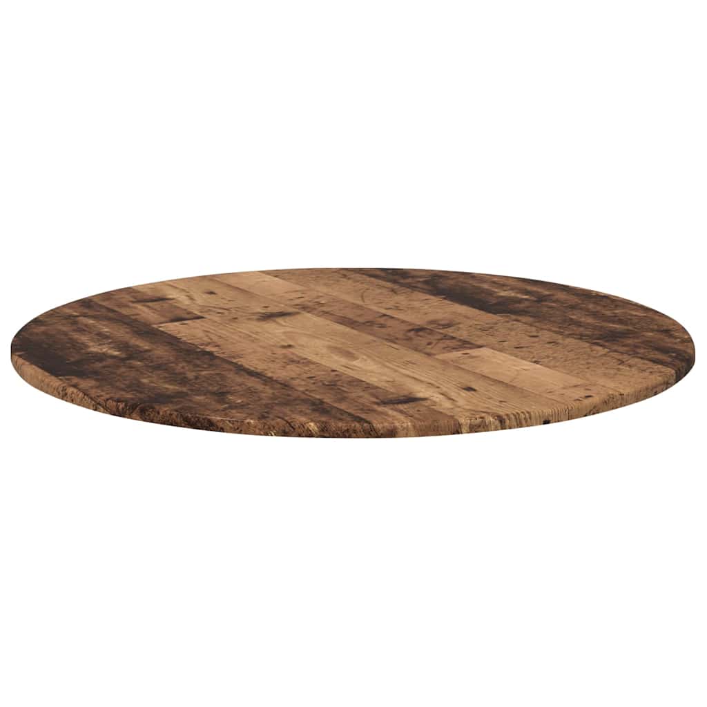Bordplate Gammelt tre 80 x 80 x 1.5 cm Konstruert tre