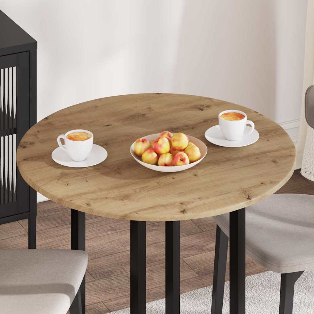 Bordplate artisan eik 80 x 80 x 1.5 cm Konstruert tre