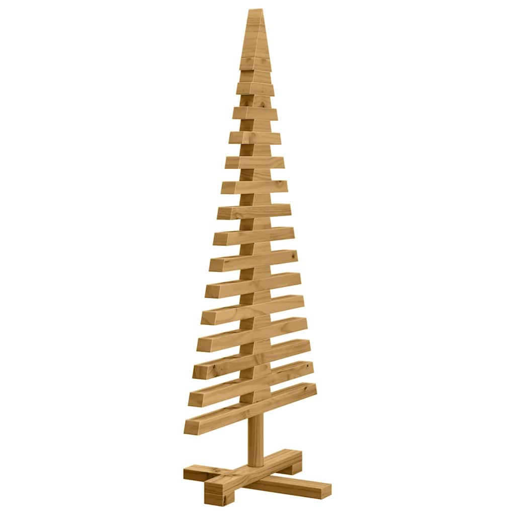 Trekjuletrær med stativ Brun 90 cm Heltre furu