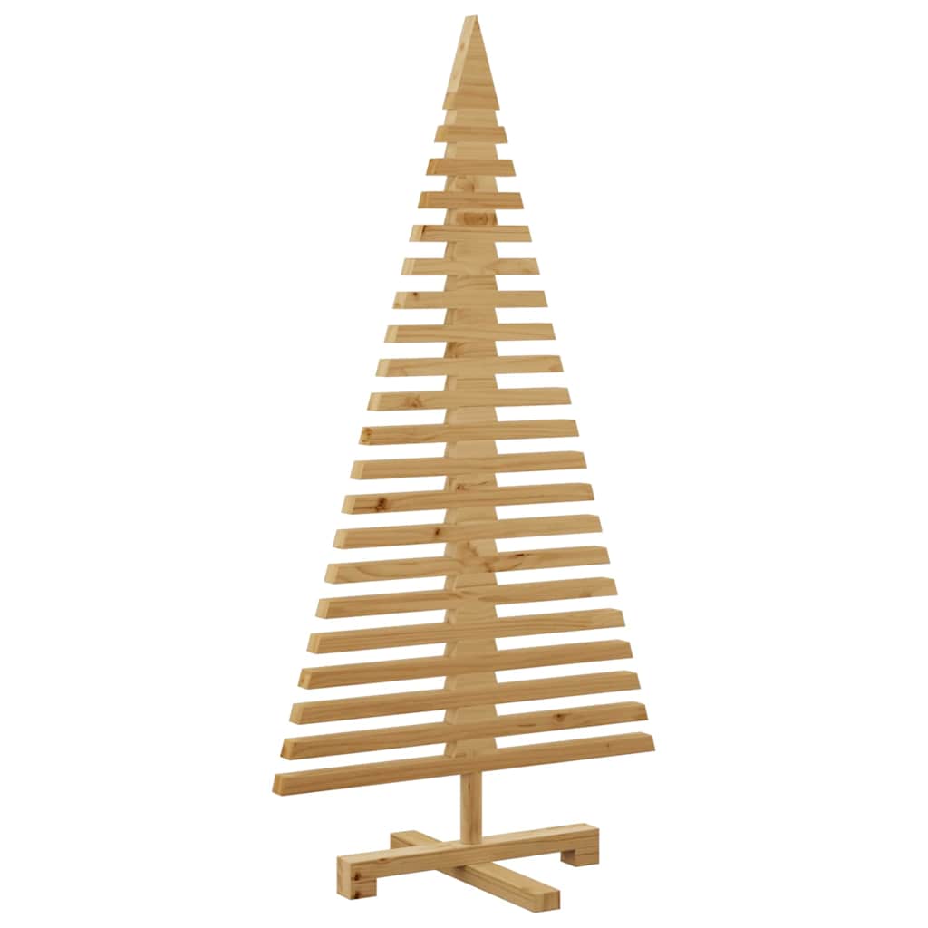 Trekjuletrær med stativ Brun 120 cm Heltre furu
