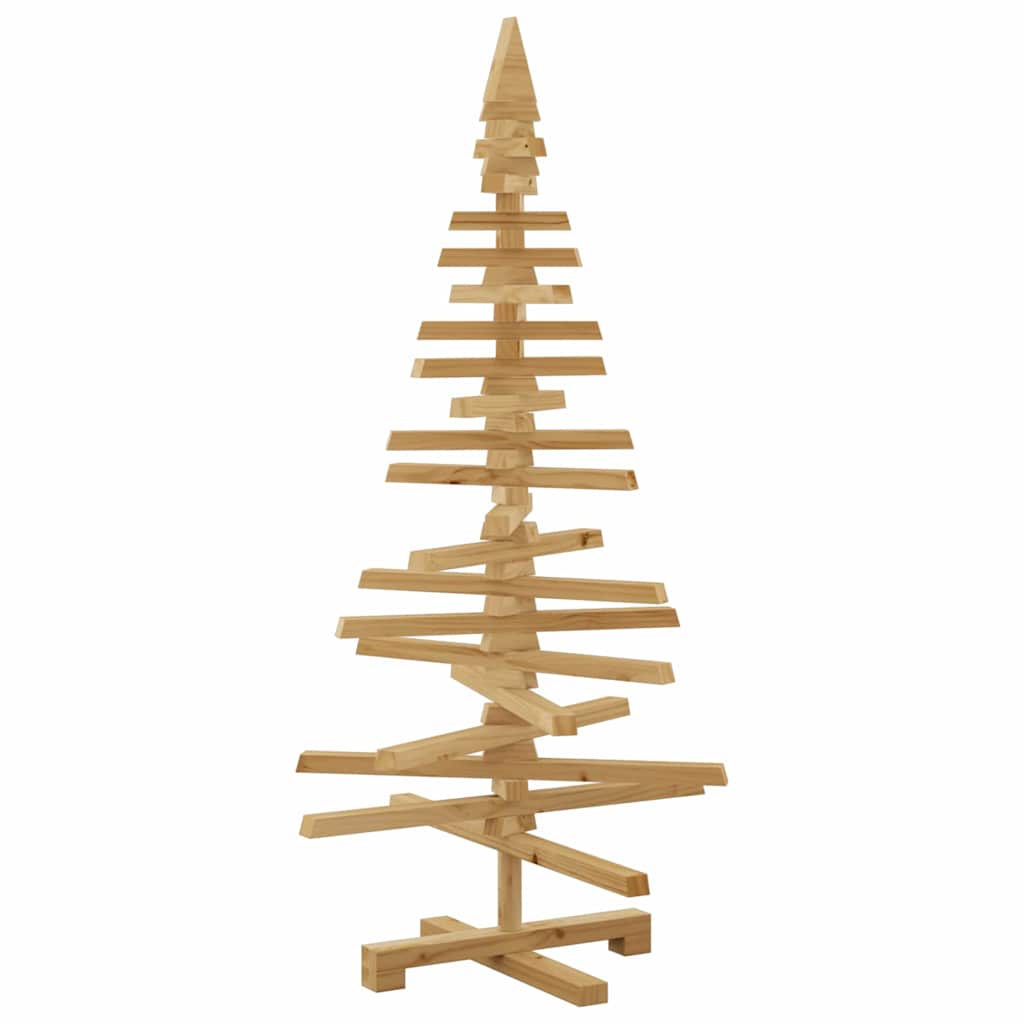Trekjuletrær med stativ Brun 120 cm Heltre furu