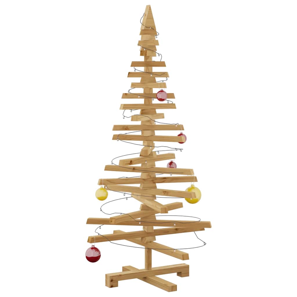 Trekjuletrær med stativ Brun 120 cm Heltre furu