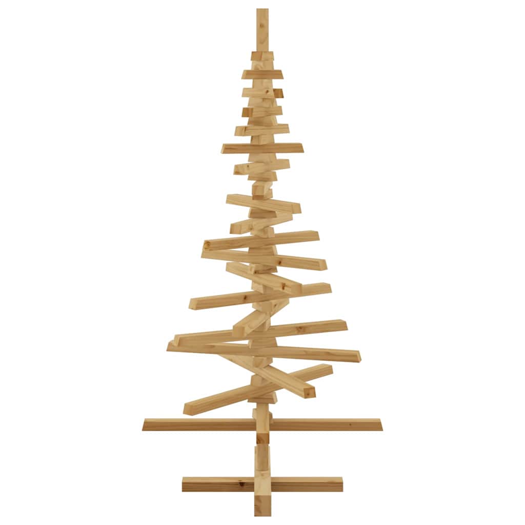 Trekjuletrær med stativ Brun 120 cm Heltre furu