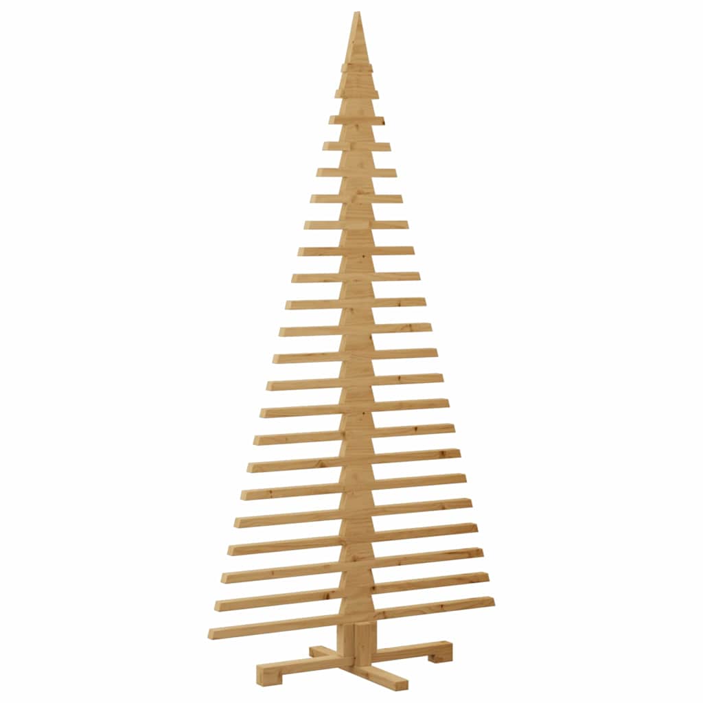 Trekjuletrær med stativ Brun 180 cm Heltre furu